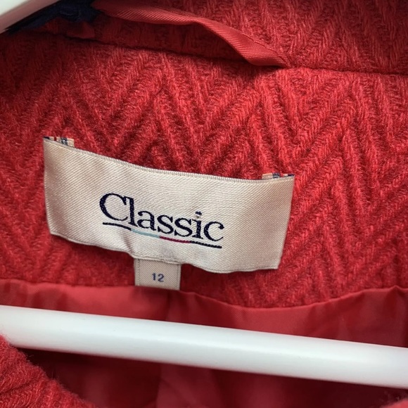 Marks & Spencer Classic coat size uk 12 pink - Picture 11 of 13